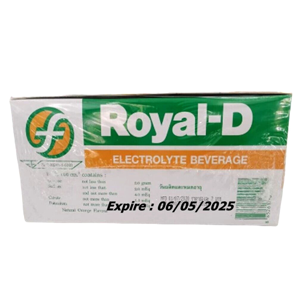 Electrolyte Drink Health Sports Work Hard Supplement Royal-D Powder 25 g X 50 S
