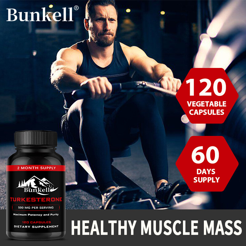 Turkesterone Improve Athletic Performance Balanced Muscle Strength 30-120 Pills