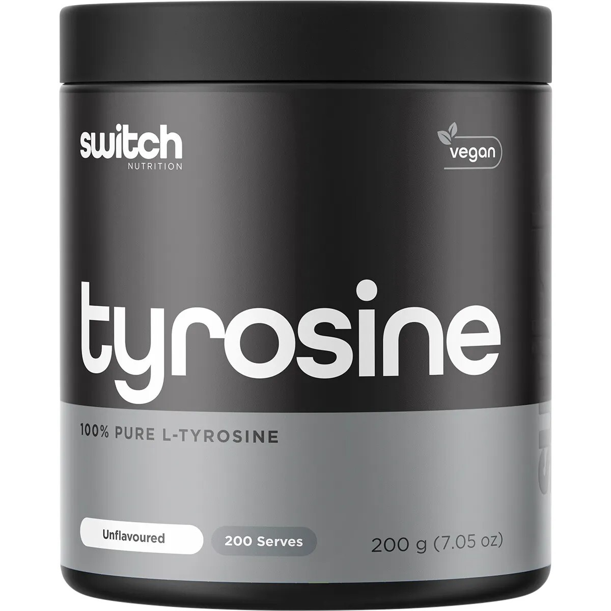 New Switch Nutrition Tyrosine Unflavoured 200g 100% Pure L-Tyrosine