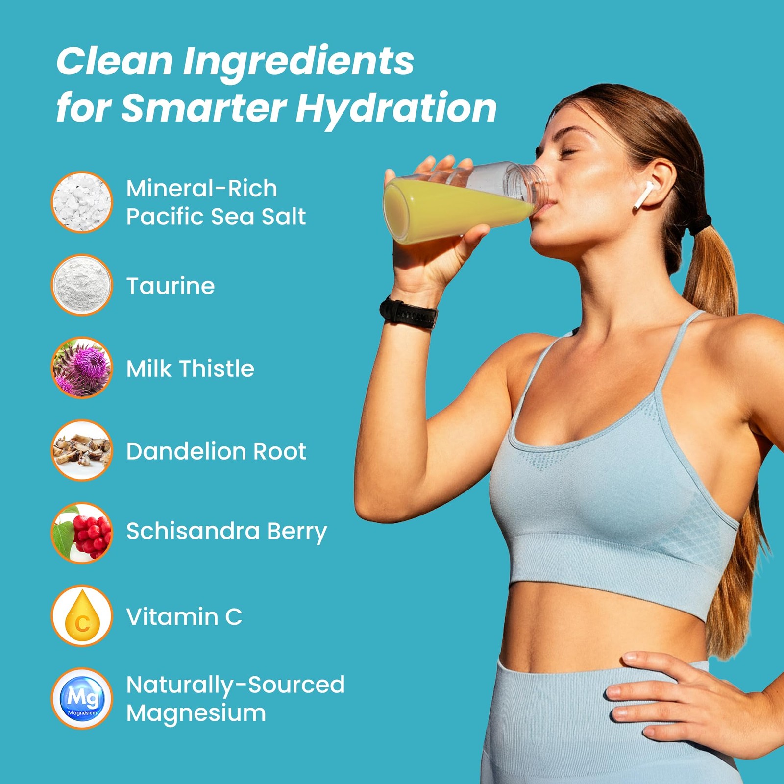 UpWellness LTV Liver Hydration Packets – Electrolytes Powder Packets for Instant