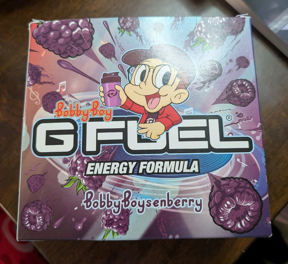 Gfuel Logic Bobby Boysenberry Collectors Box