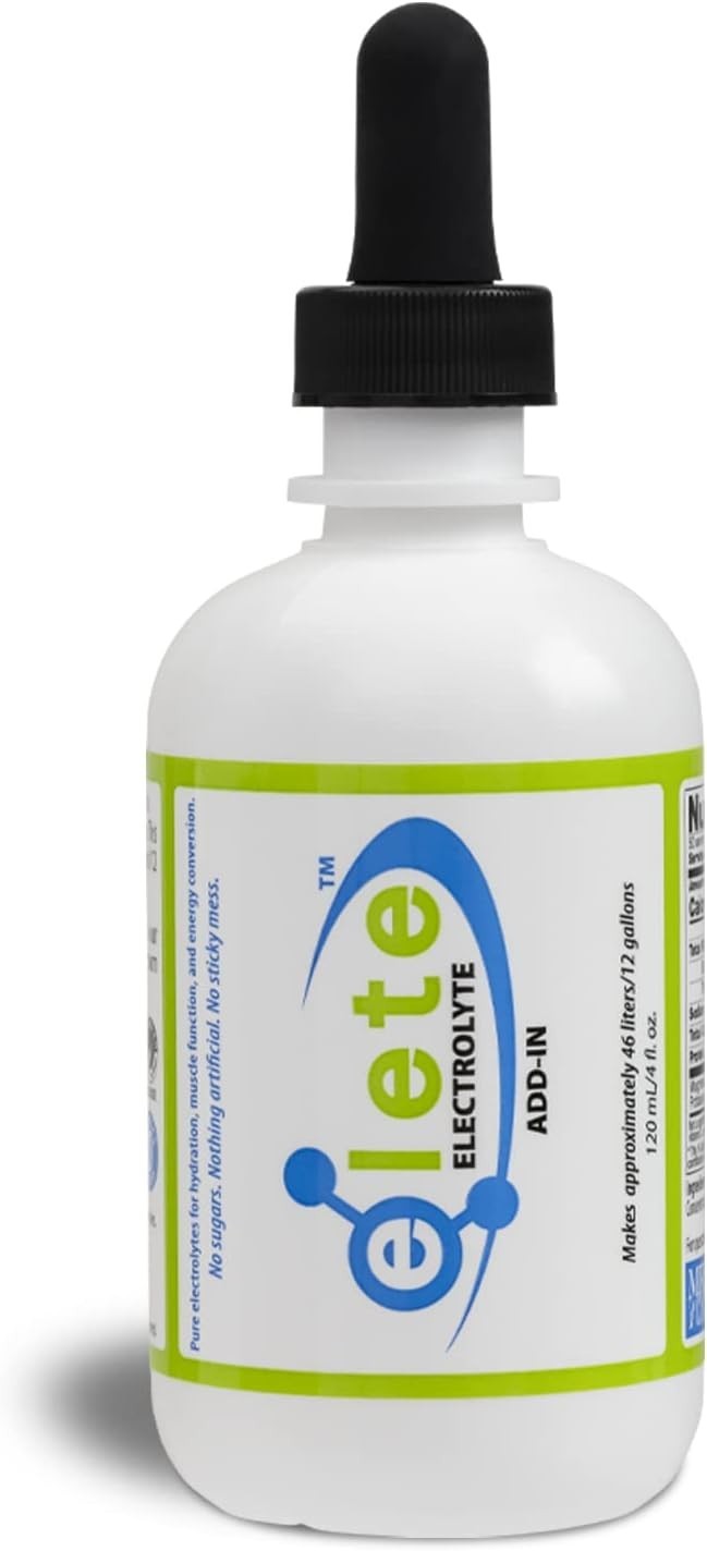 Transform Any Beverage with elete Electrolyte Drops | Muscle Cramp Relief, 4oz