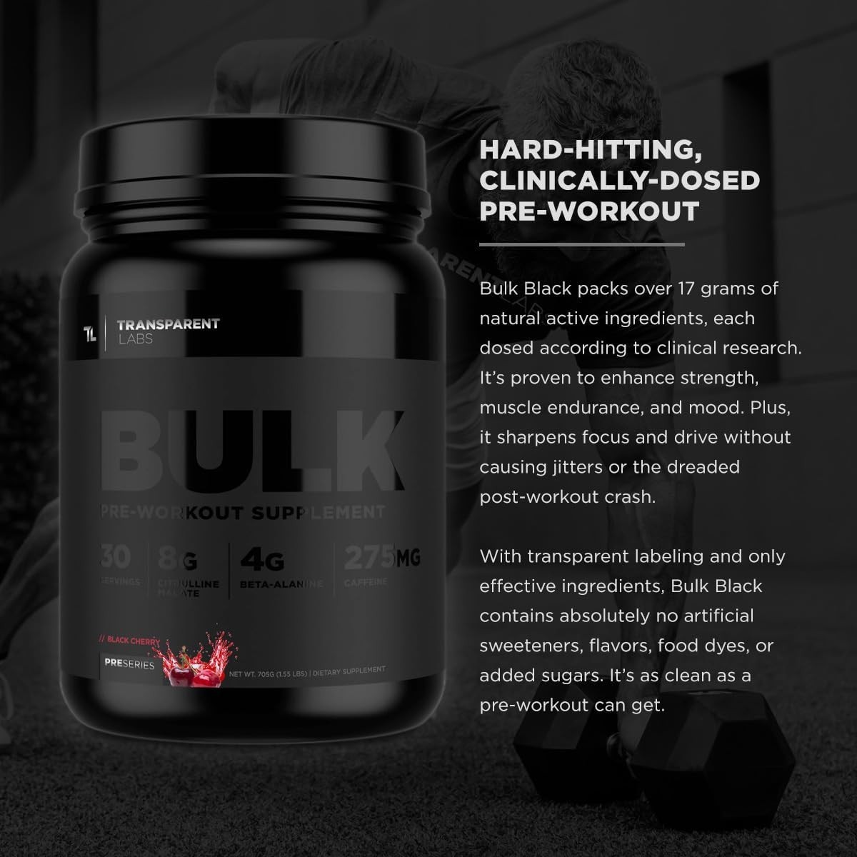 Blue Raspberry Pre-Workout Mix – 30 Servings of Pure Performance Power