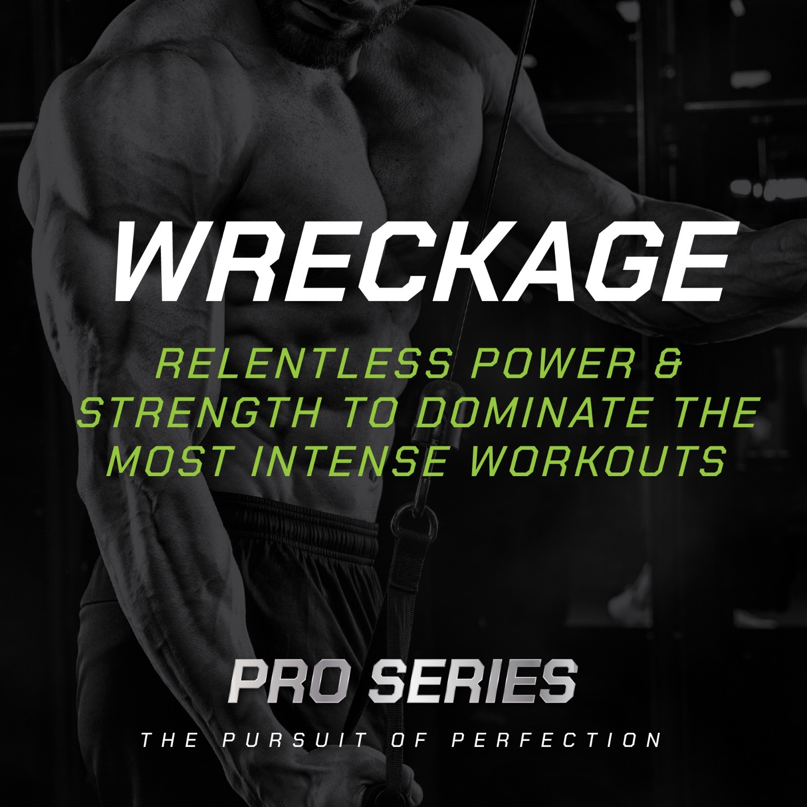 Pro Series Wreckage™, Pre-Workout, Sour Peach Rings, 15.5 oz (440 g)