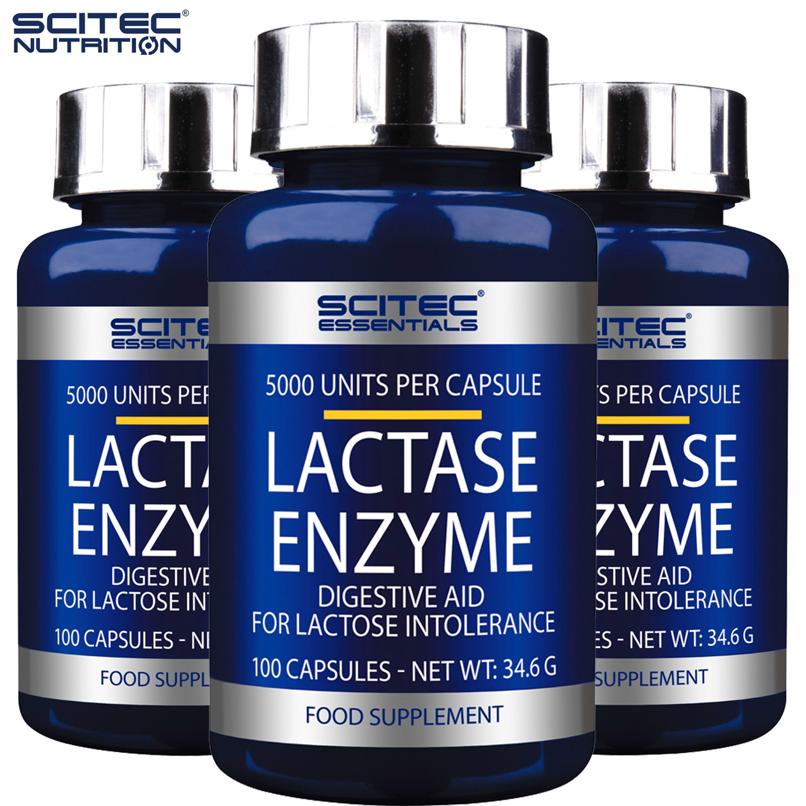 LACTASE ENZYME Fast Acting Lactose Enzyme – Digestive Aid & Lactose Intolerance