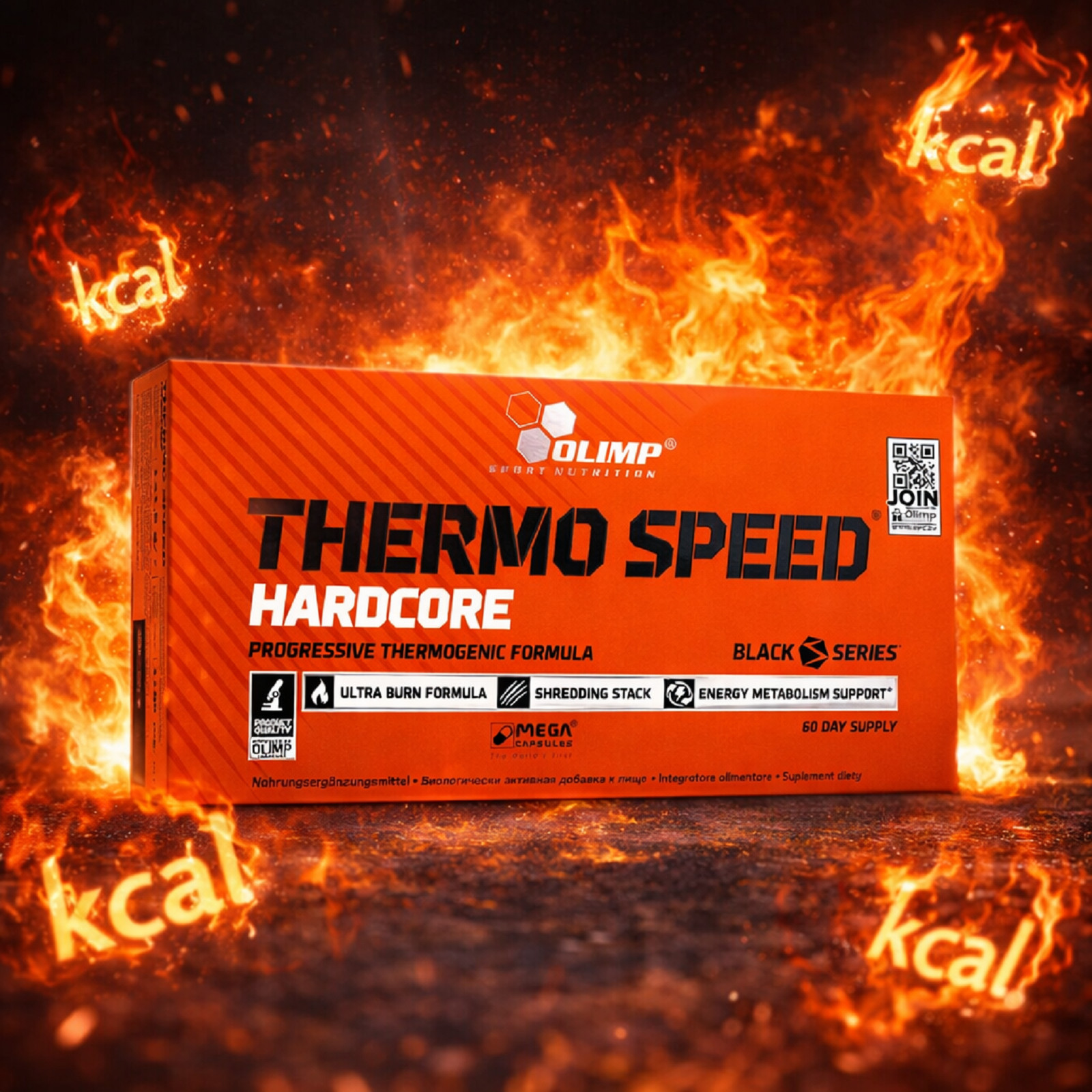 THERMO SPEED HARDCORE – Weight Loss Pills – Slimming – Fat Burner Supplement