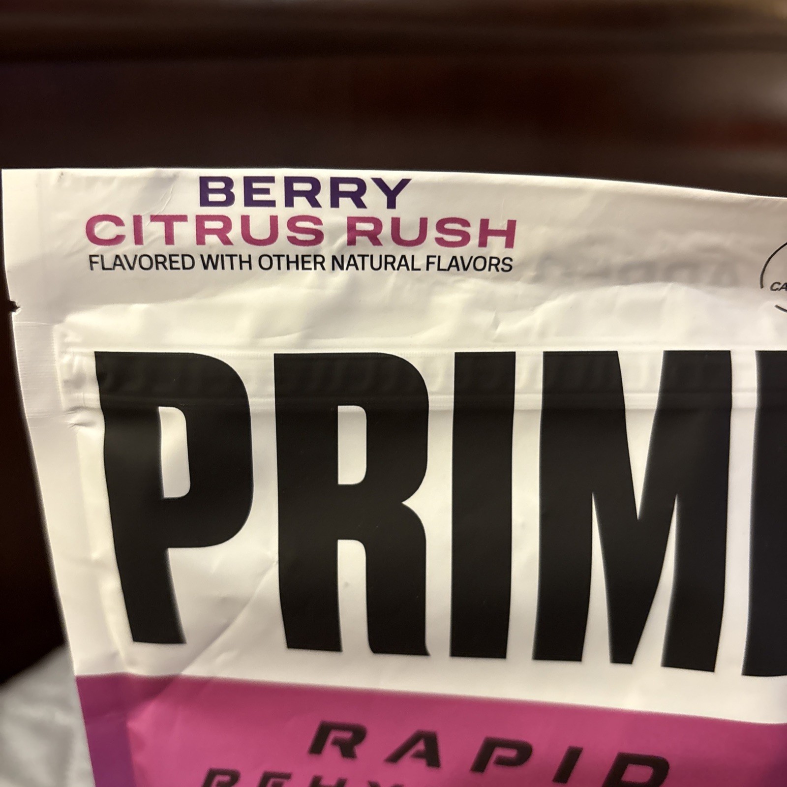 RARE-PRIME Hydration Drink Sticks Berry Citrus Rush Flavor 16 Count Exp 7/2027
