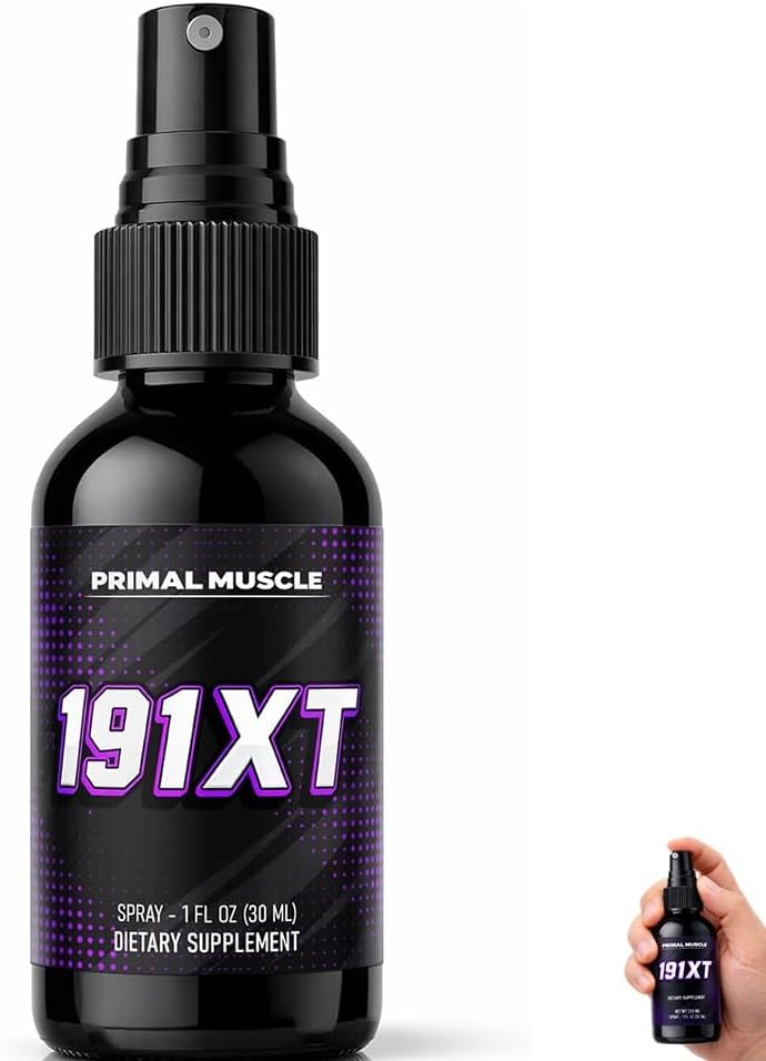 Primal Muscle 191Xt Recovery Spray | 191Xt Primal Muscle Spray, a Plant-Based an