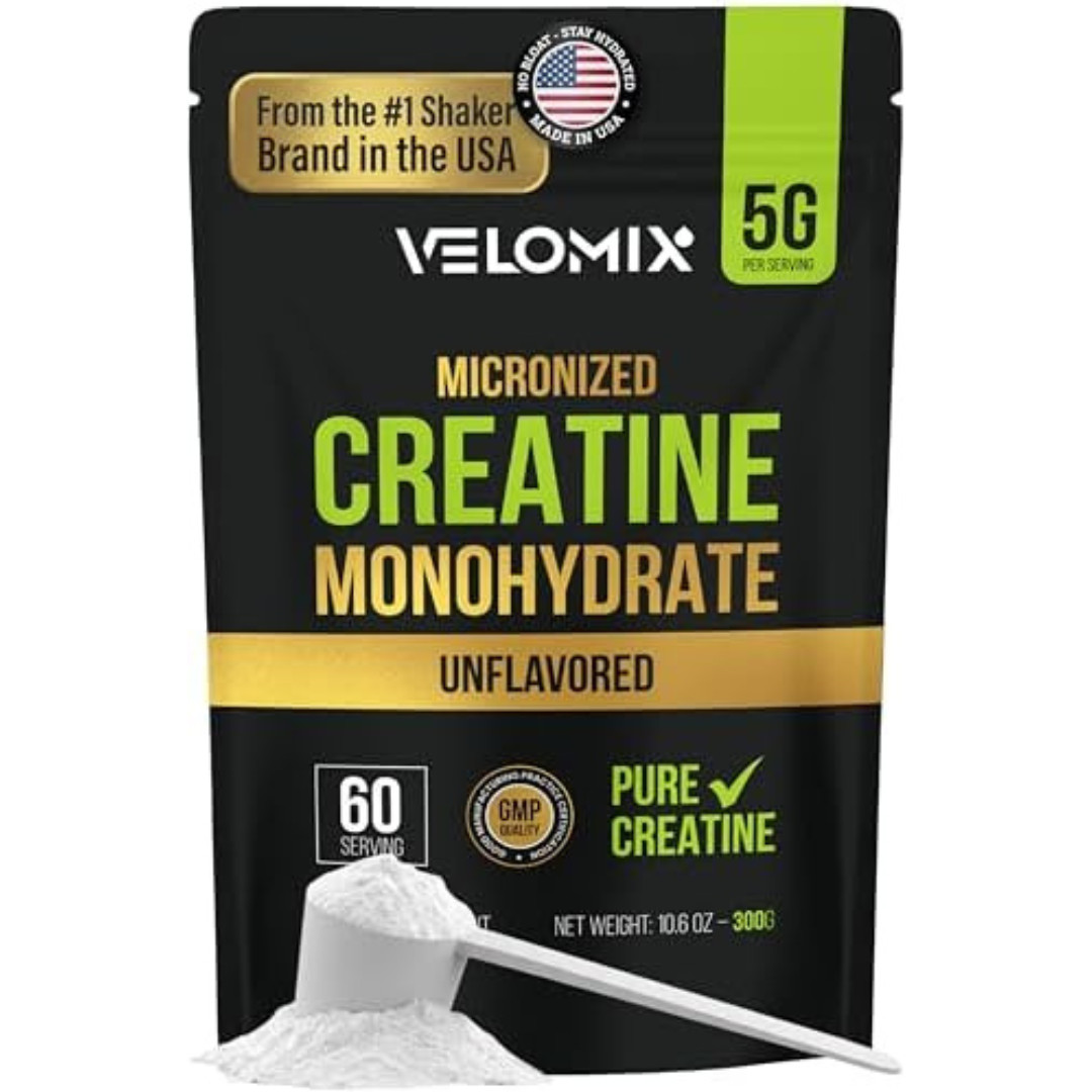 Micronized Creatine Monohydrate Powder – 100% Pure Creatine Powder Unflavored an