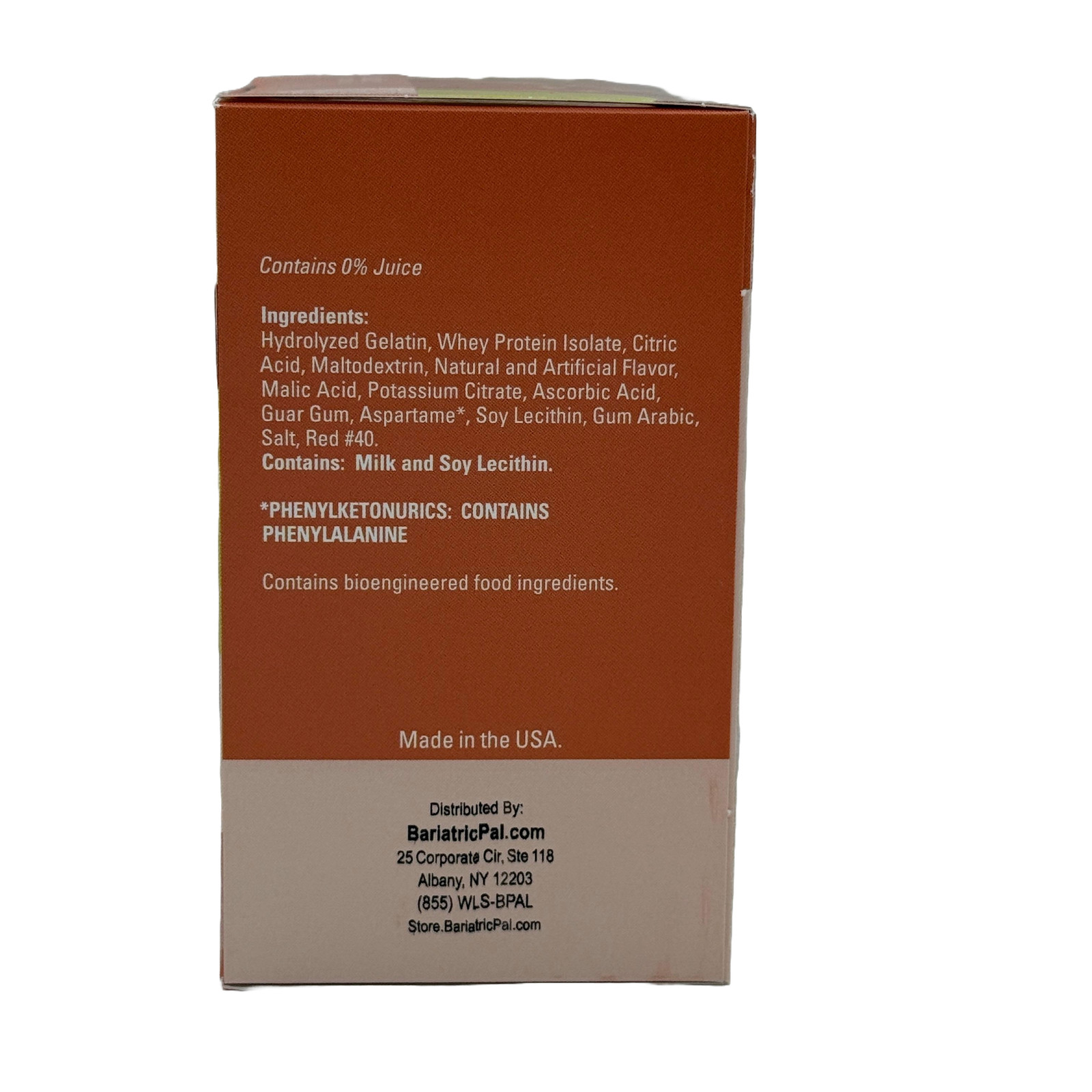 BariatricPal 12g Protein Fruit Drink – Mixed Berry