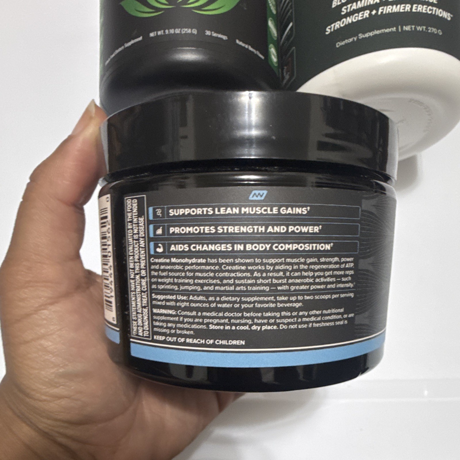 Men’s Fitness Supplement Bundle | Creatine, Super Greens & Joymode HARD+ New