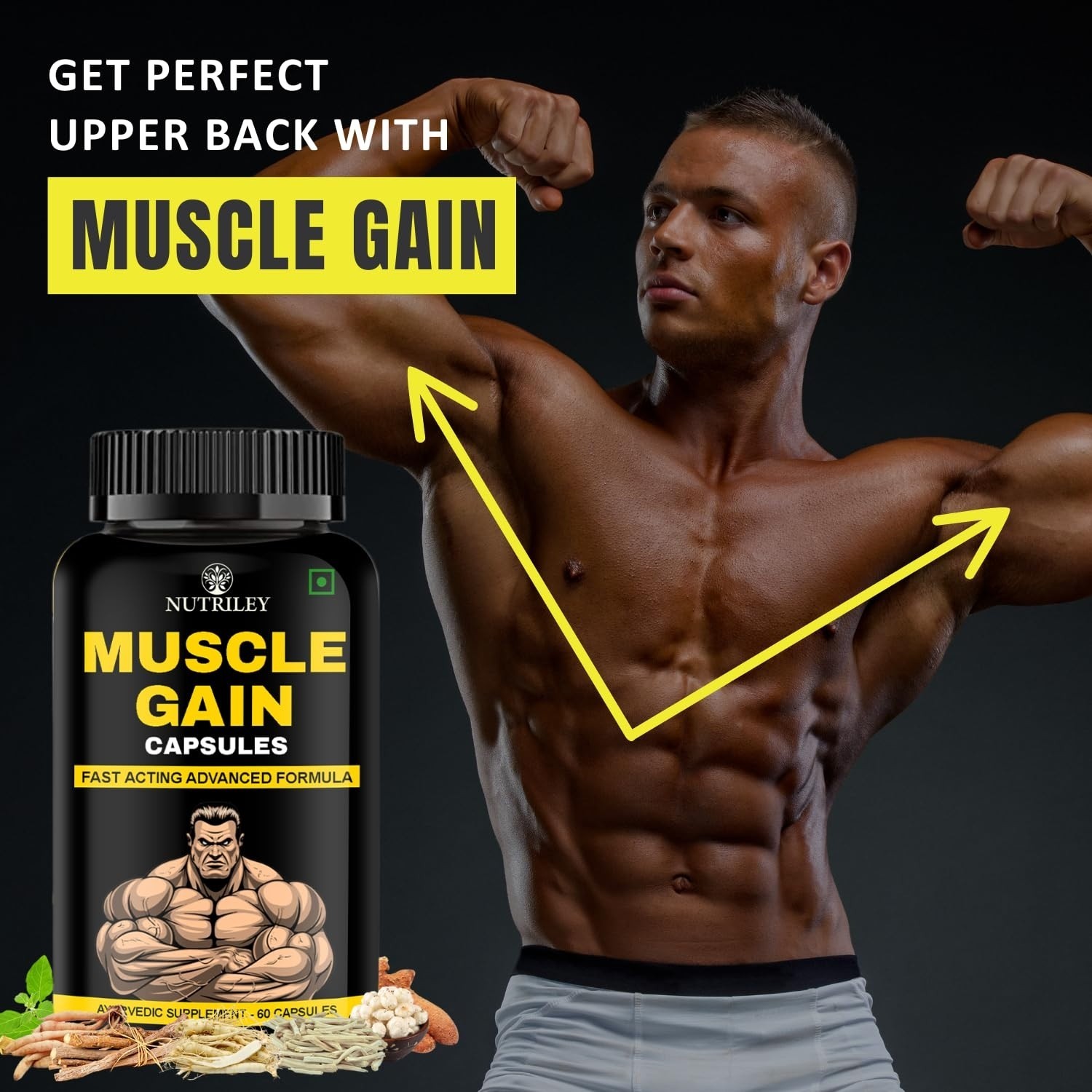 Weight Gainer Supplement – Helps Build Lean, Firm, High-quality Muscle,…