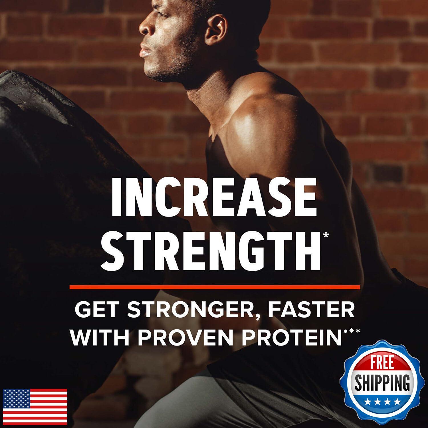 GNC AMP Wheybolic Alpha Clinically Proven Protein Powder, Increases Muscle St