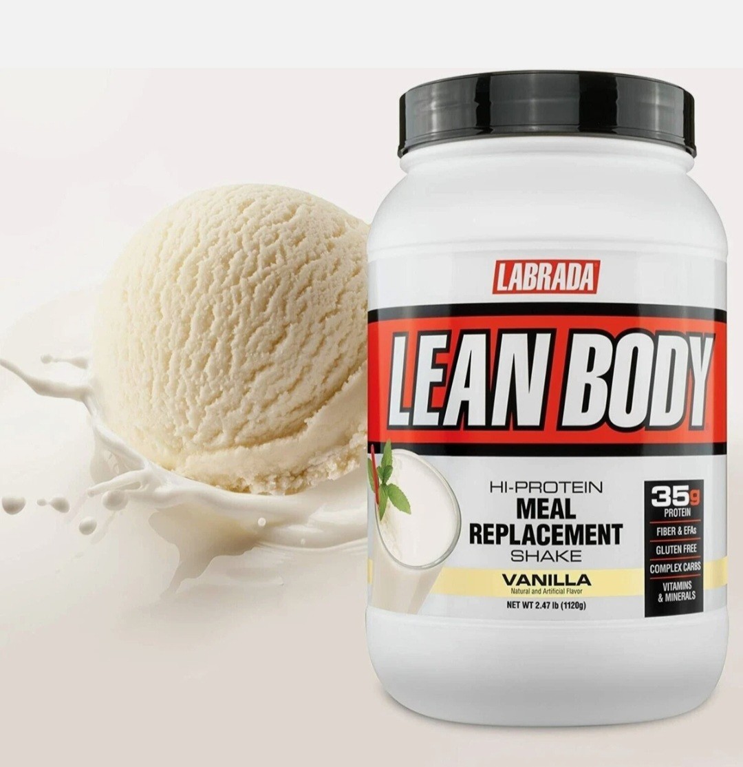 Labrada Lean Body Hi Protein Meal Replacement Shake 2.47lb Tubs Pick Flavor New