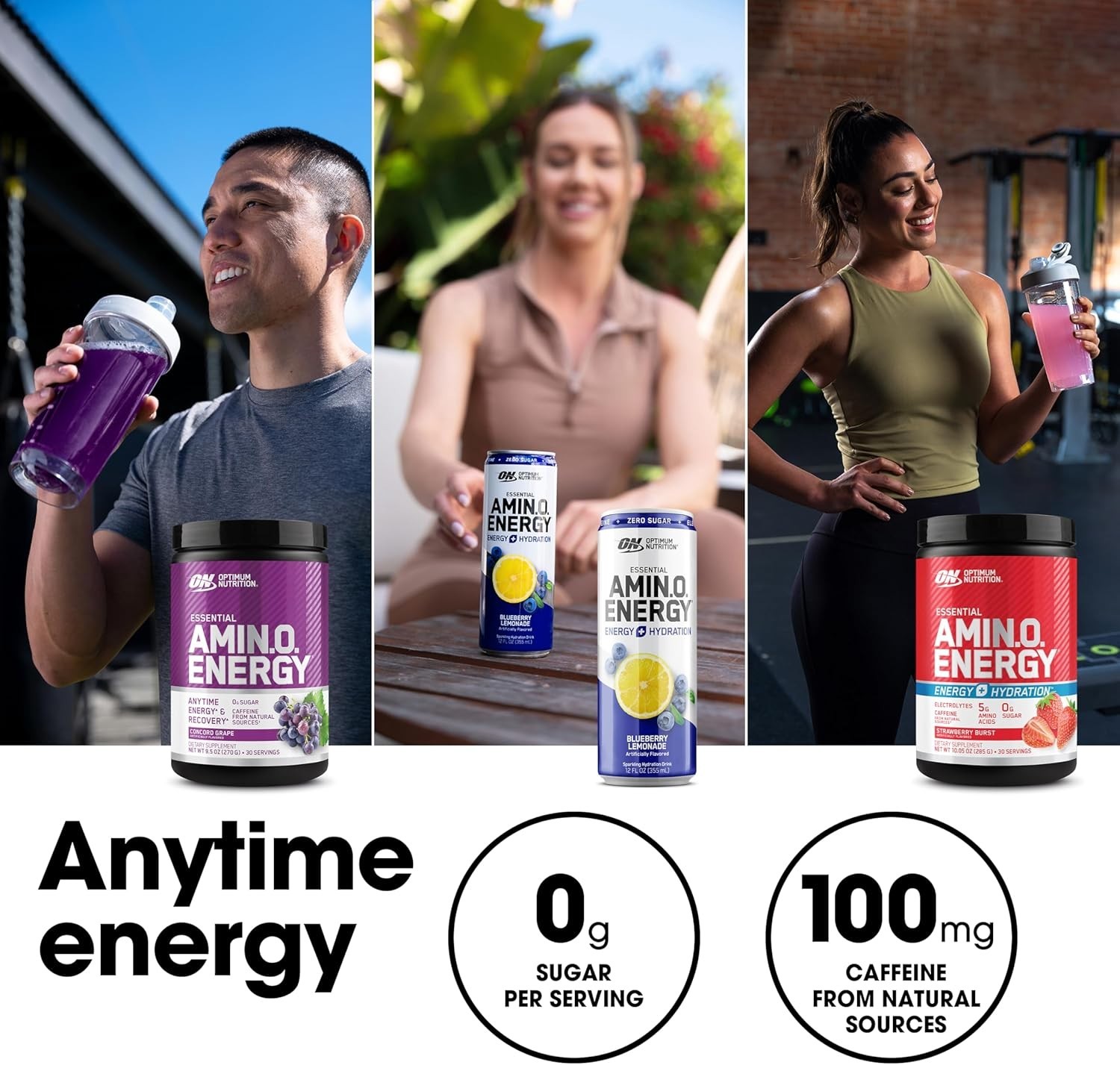 Concord Grape Amino Energy – 30 Servings of Keto-Friendly Focus & Energy Formula