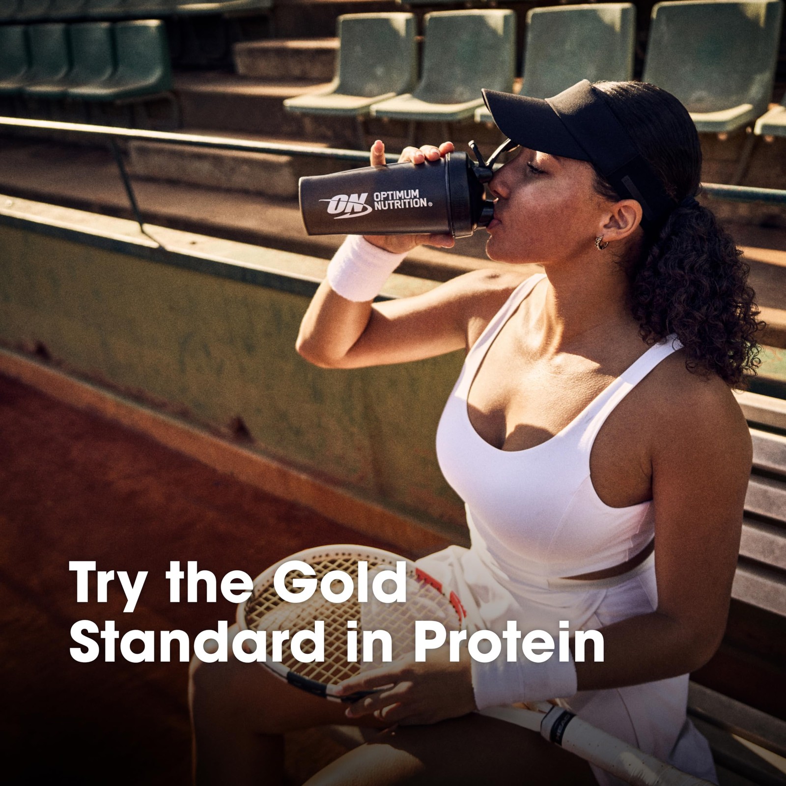 Optimum Nutrition Gold Standard 100 Whey Protein Powder, Vanilla Ice Cream, 0…