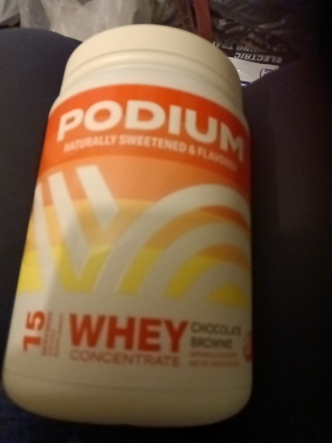 Podium Nutrition Whey Protein Powder Chocolate Brownie EXP. 1/2026