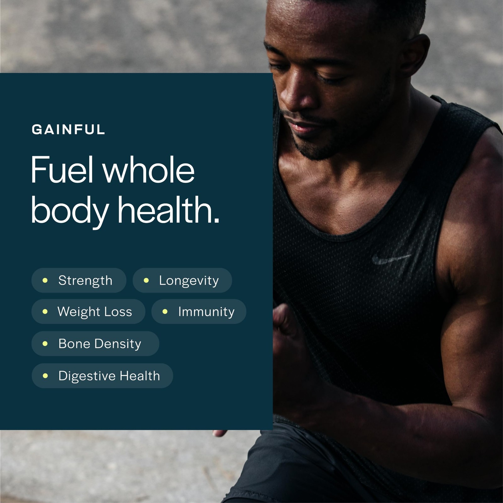 Gainful Performance Whey Protein Powder, 25g Protein per Serving, Unflavored,…