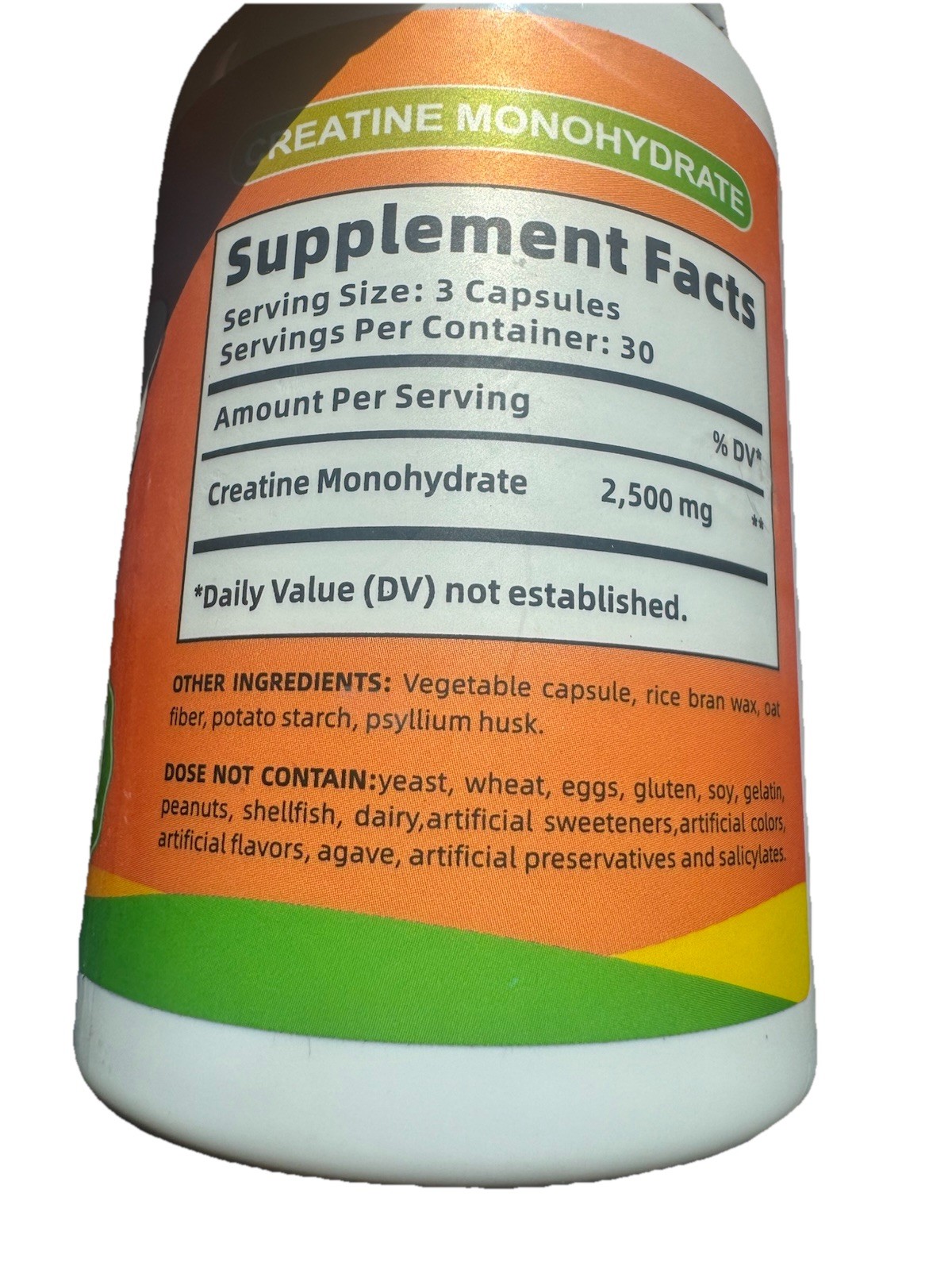 Creatine Monohydrate Vegan High Absorption Muscle Growth