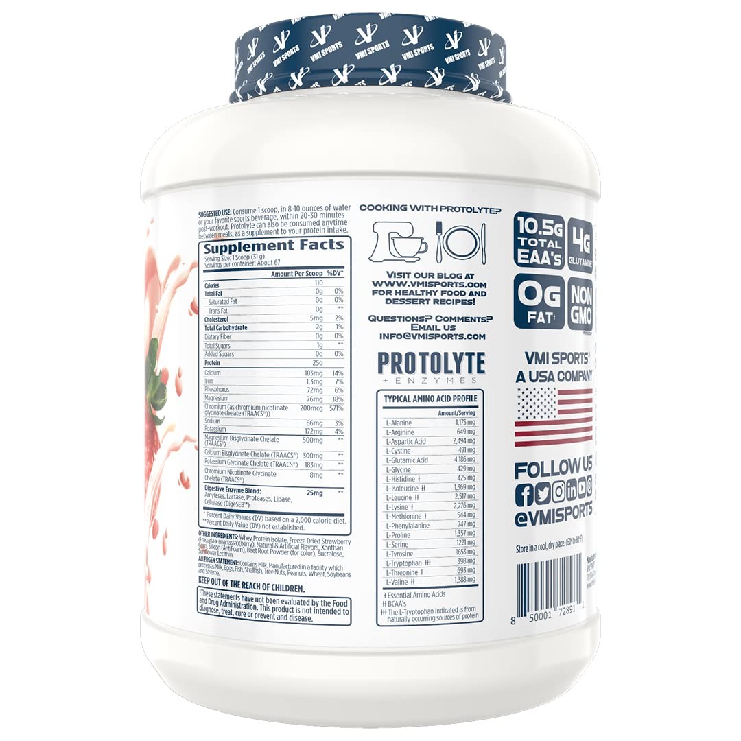 VMI Sports | ProtoLyte Whey Isolate Protein Powder | Low Calorie Whey for Wei…