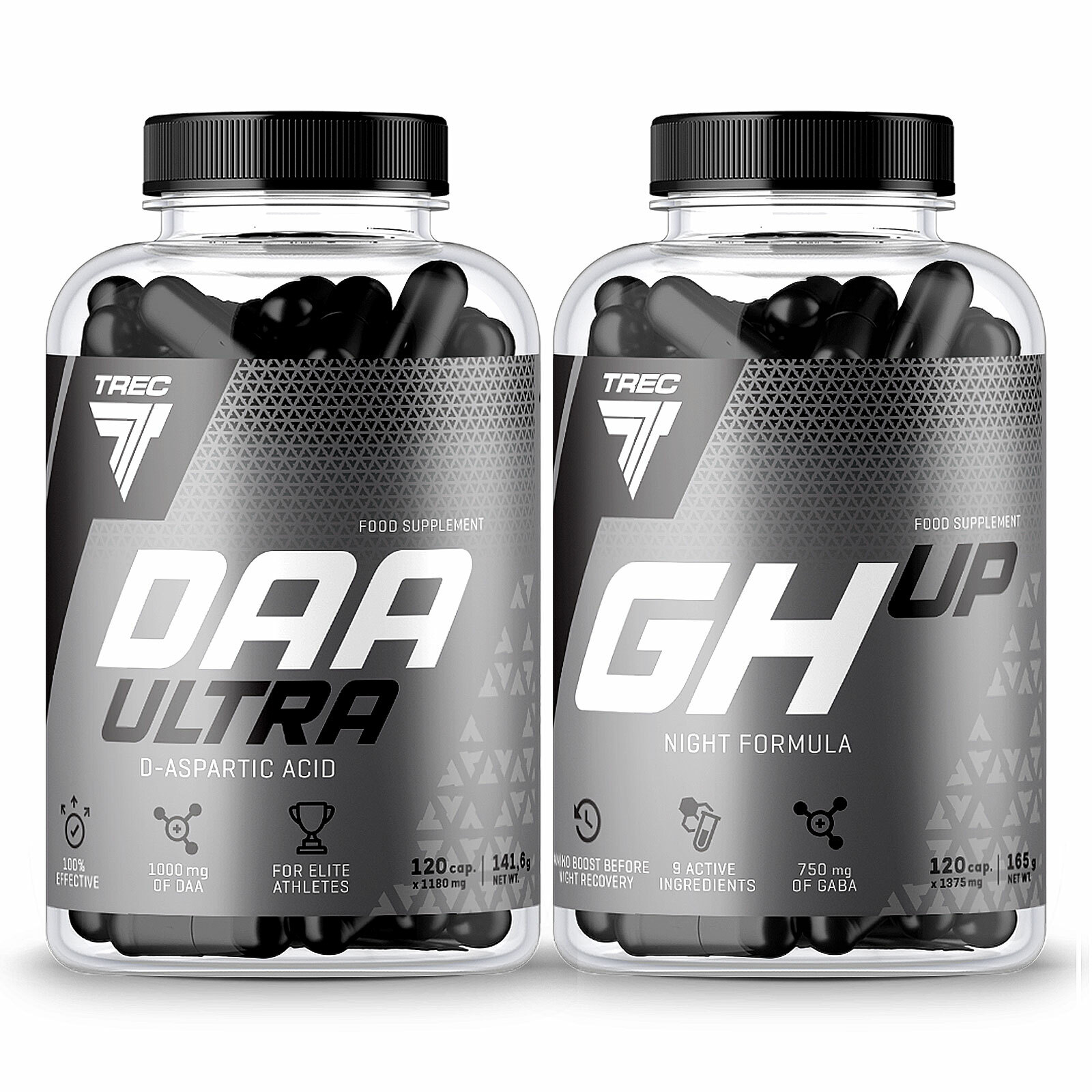 Trec Nutrition DAA ULTRA + GHUP – BEST Testosterone Booster & Hormone Optimizer
