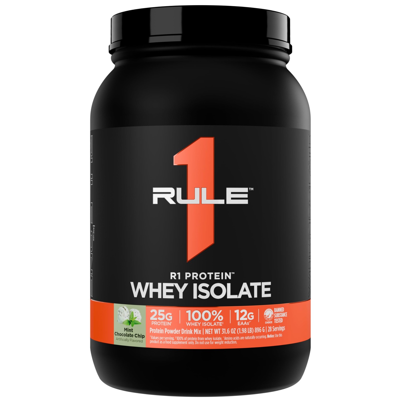 Rule 1 Proteins R1 Protein Whey Isolate with 25g Protein & 6g BCAA Exclusive…