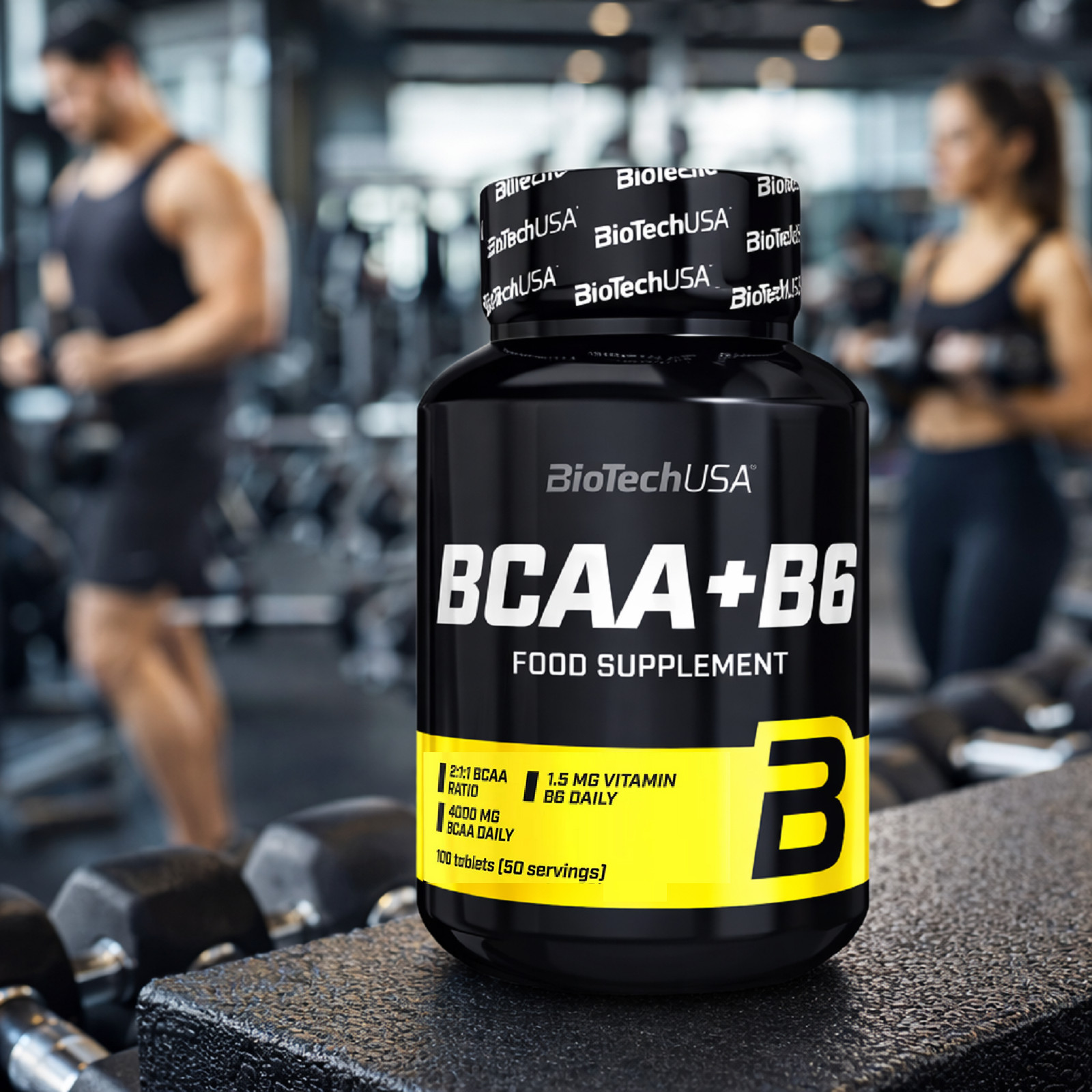 BCAA+B6 VITAMIN – TOP amino acids, protein, energy for muscles and regeneration