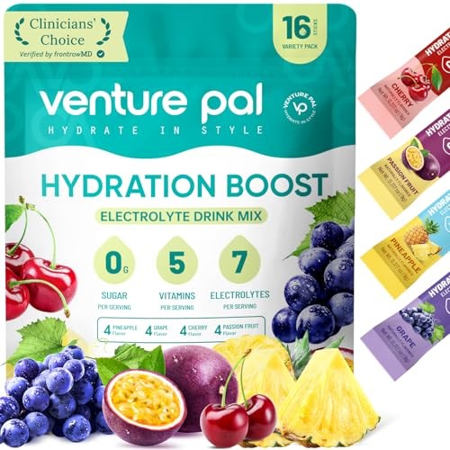 Sugar Free Electrolyte Powder Packets – Liquid Daily IV Drink Mix V1-Variety