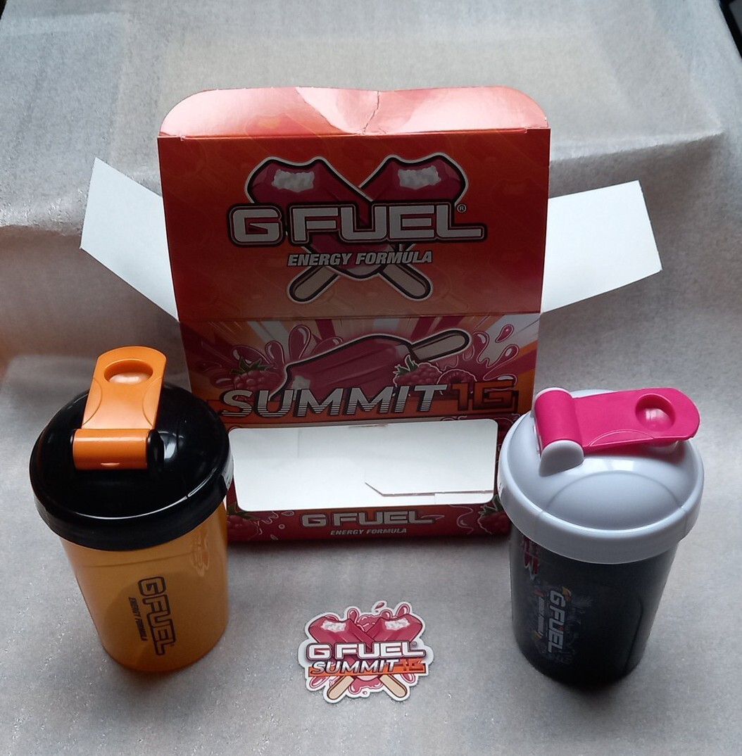 G Fuel Summit 1G Energy Formula *EMPTY CONTAINERS (2) LOT