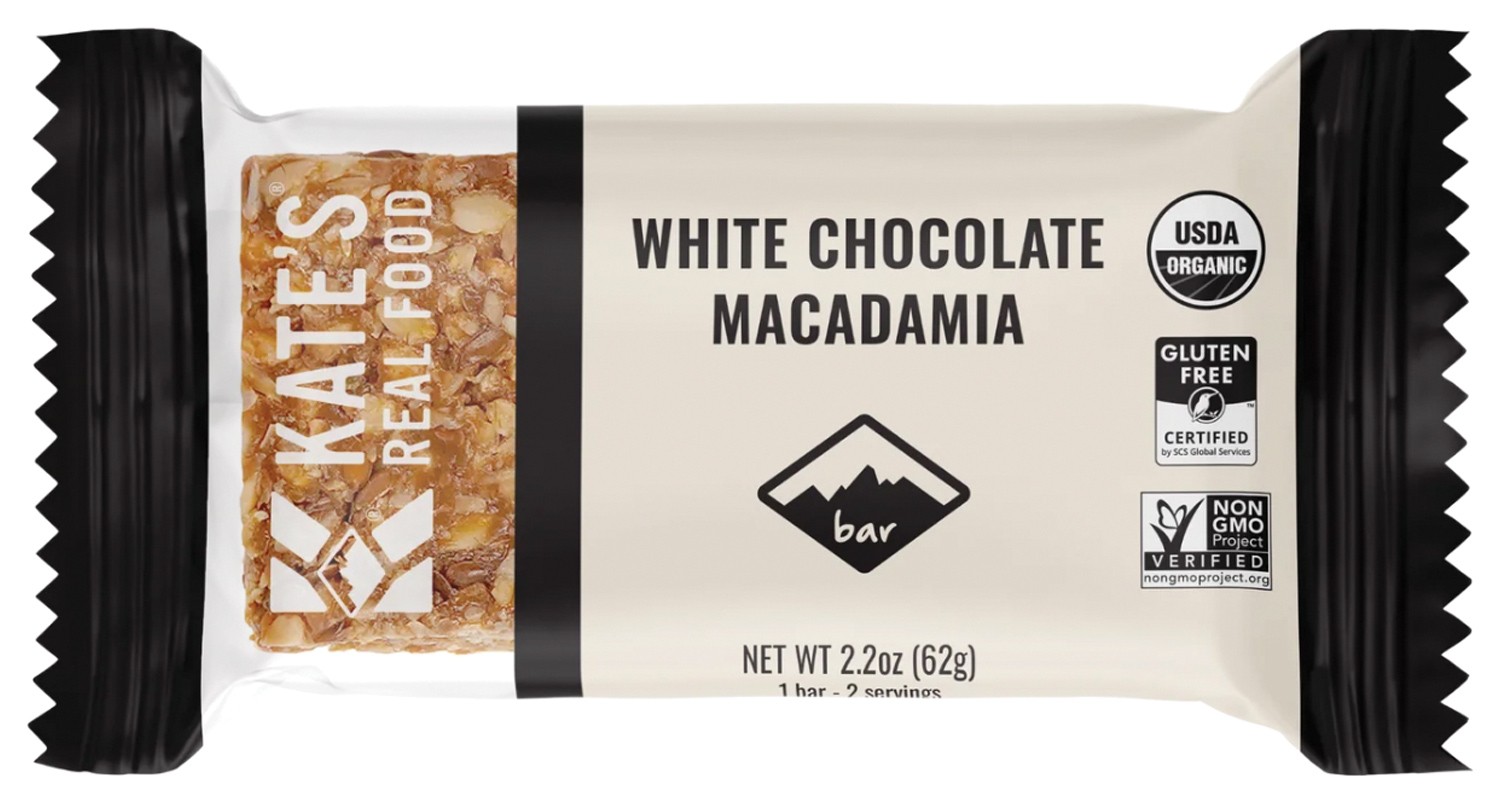 Kate’s Real Food W Choc Mac: Indulgent and Nutritious Energy Bar Pack of 12