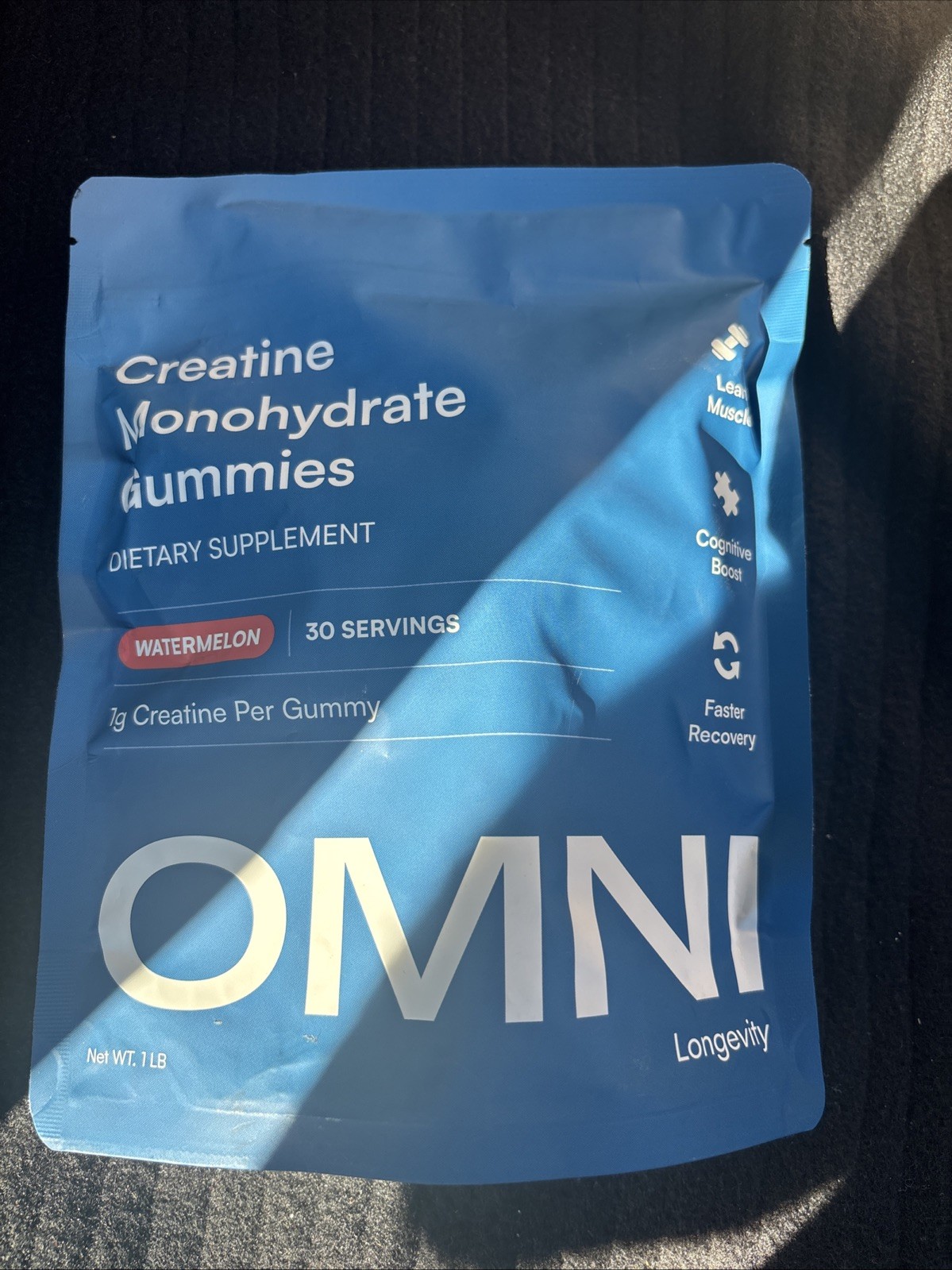 Creatine Monohydrate Gummies – Supports Muscle Growth, 90 Count (Pack of 1)