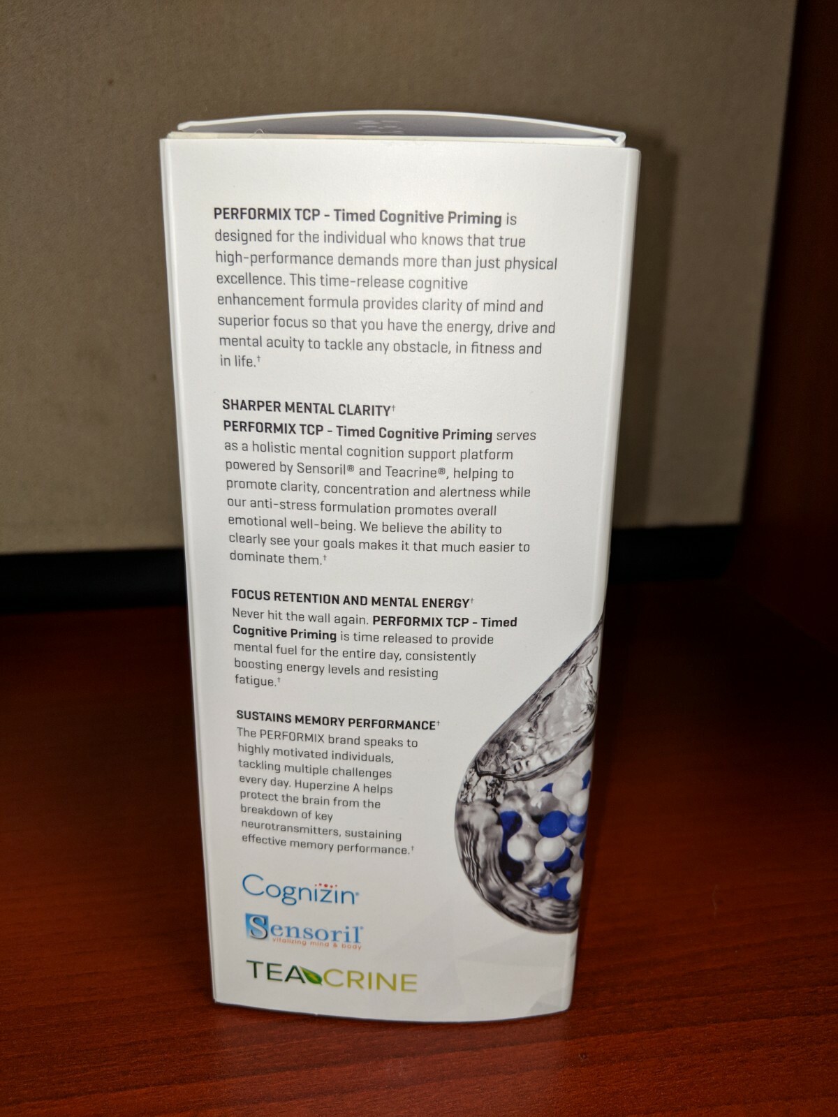 PERFORMIX TCP Timed Cognitive Priming, Sharper focus-60 Caps **FREE SHIPPING**