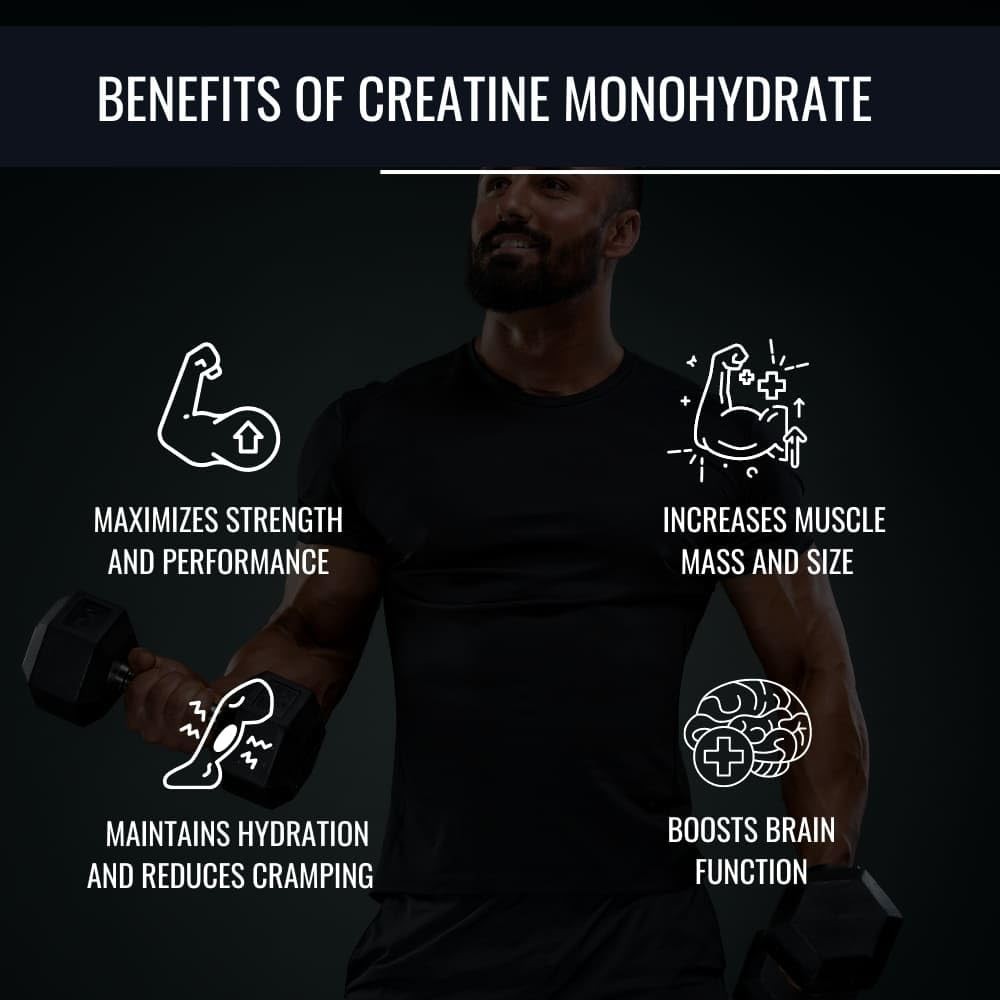 OSOAA Creatine Monohydrate Powder 250gm