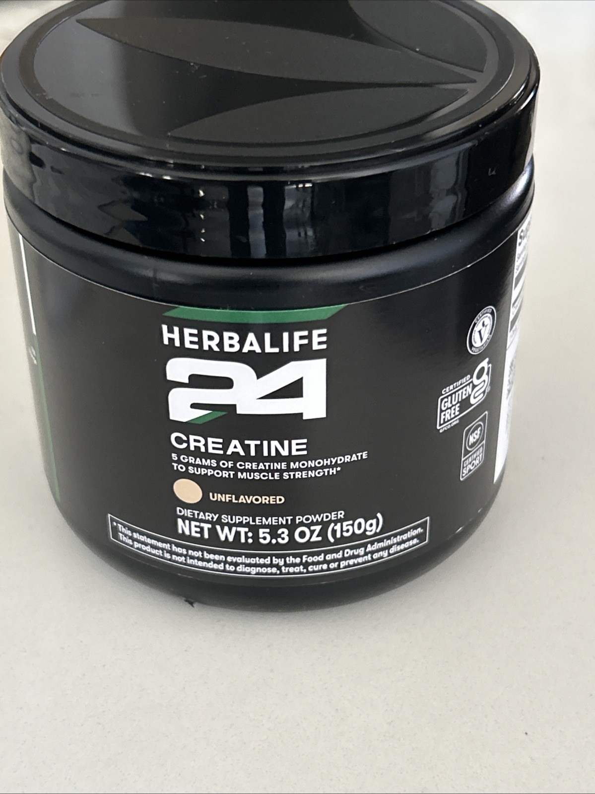 Herbalife Creatine Monohydrate 5.3oz Unflavored to Support Muscle Ex 2/27