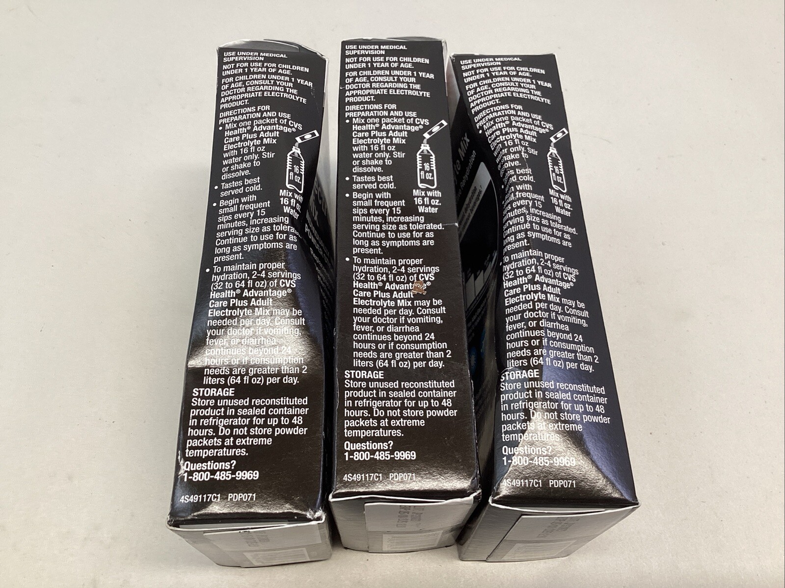 Adult Electrolyte Mix Berry Frost 12 Individual Pks Total Exp 08 25 Lot Of 3