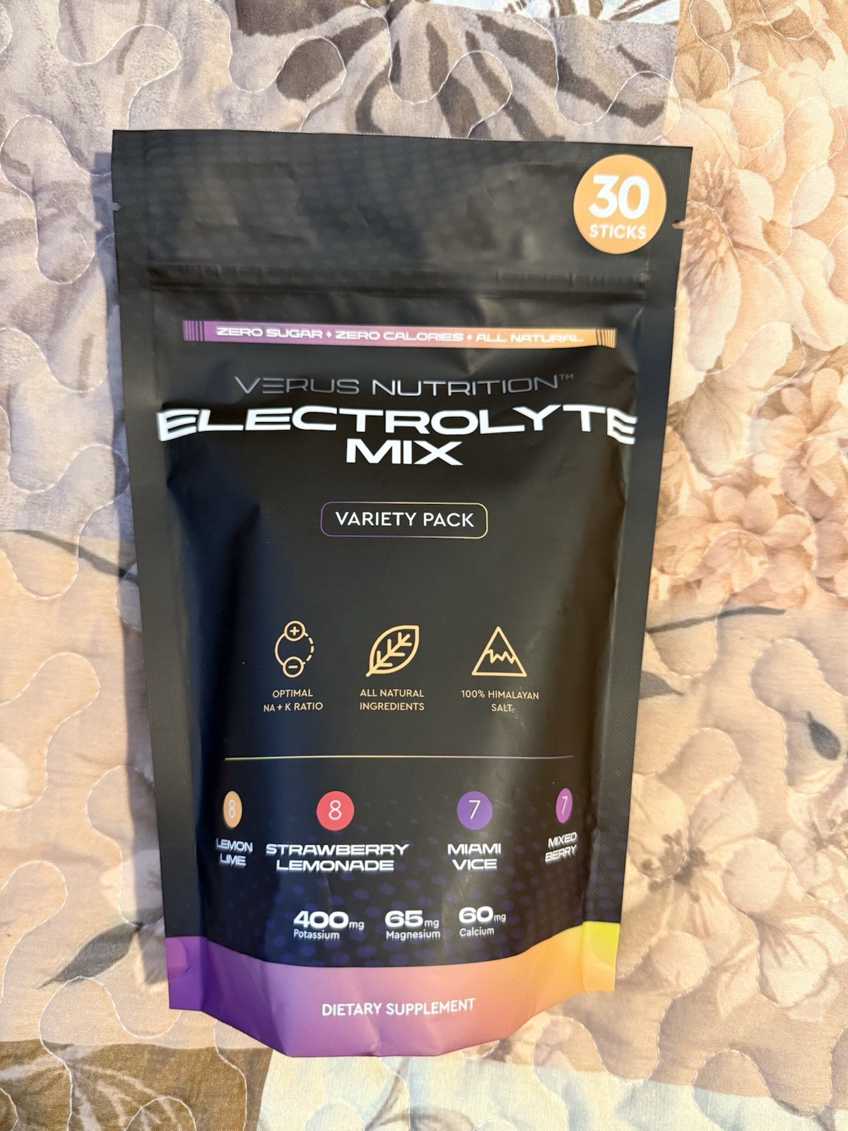 Verus Nutrition Electrolyte Mix Variety Pack