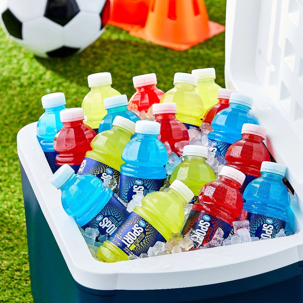 Great Value Sport Hydration Drink, Variety Pack Fruit Punch, 12 fl oz,18 Bottles