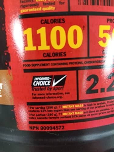 Mutant Mass Weight Gainer Protein Powder Mass builder for bulking and lean Mass