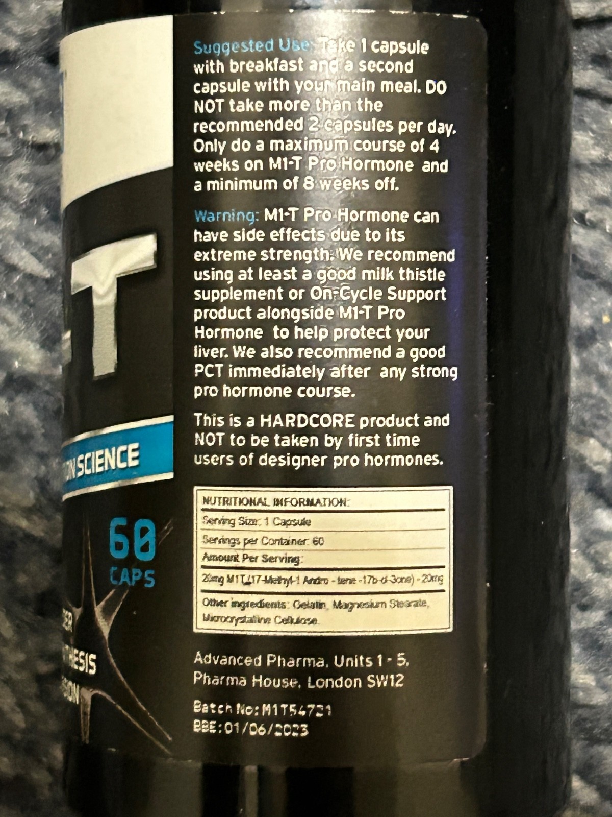 PH The ORIGINAL Muscle/MASS/ Strength Builder Professional hormone. *RARE*