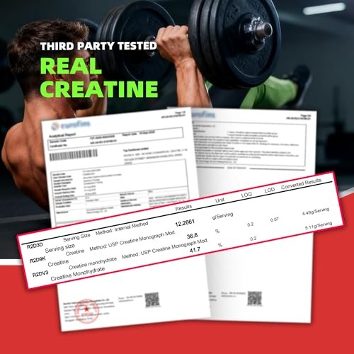 Creatine Monohydrate Gummies 5000mg 120ct Muscle Strength Energy