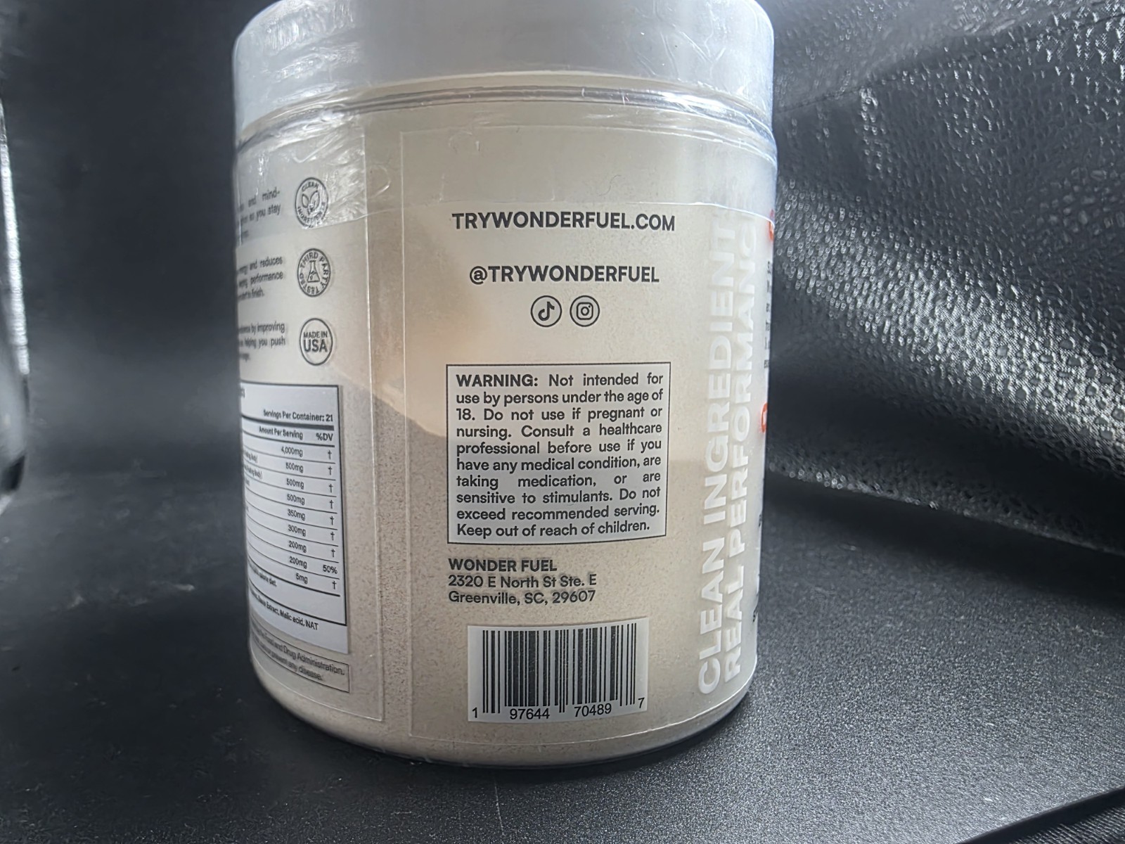 Natural Pre-Workout – Nootropic & AdaptogenPacked – Sustained Energy 11/27