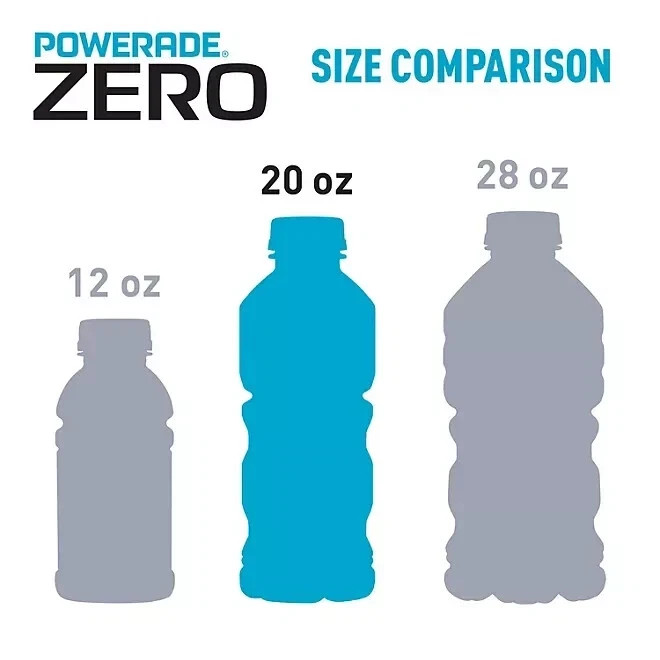 POWERADE ZERO Variety Pack Sports Drink, 20 fl. oz., 24 pk. – FREE SHIPPING