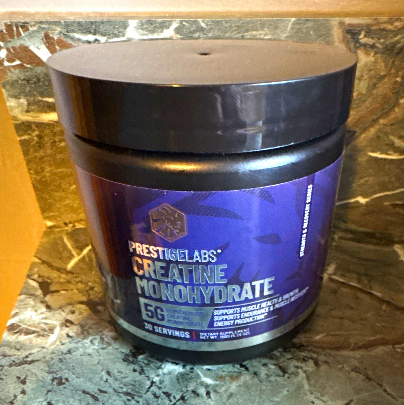 Prestige Labs Creatine Monohydrate Powder, 5g Dosage, 30 Servings