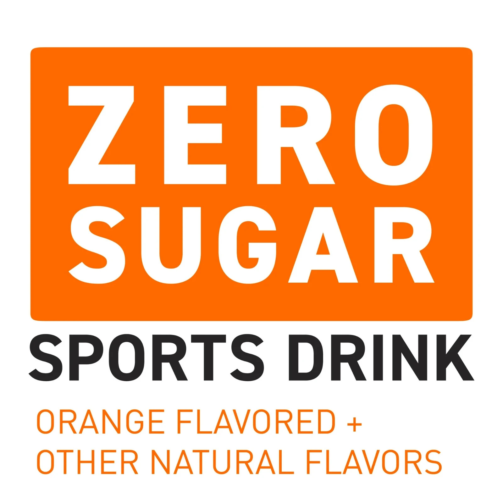 POWERADE Electrolyte Enhanced Zero Sugar Orange Sport Drink, 28 fl oz pack of 5