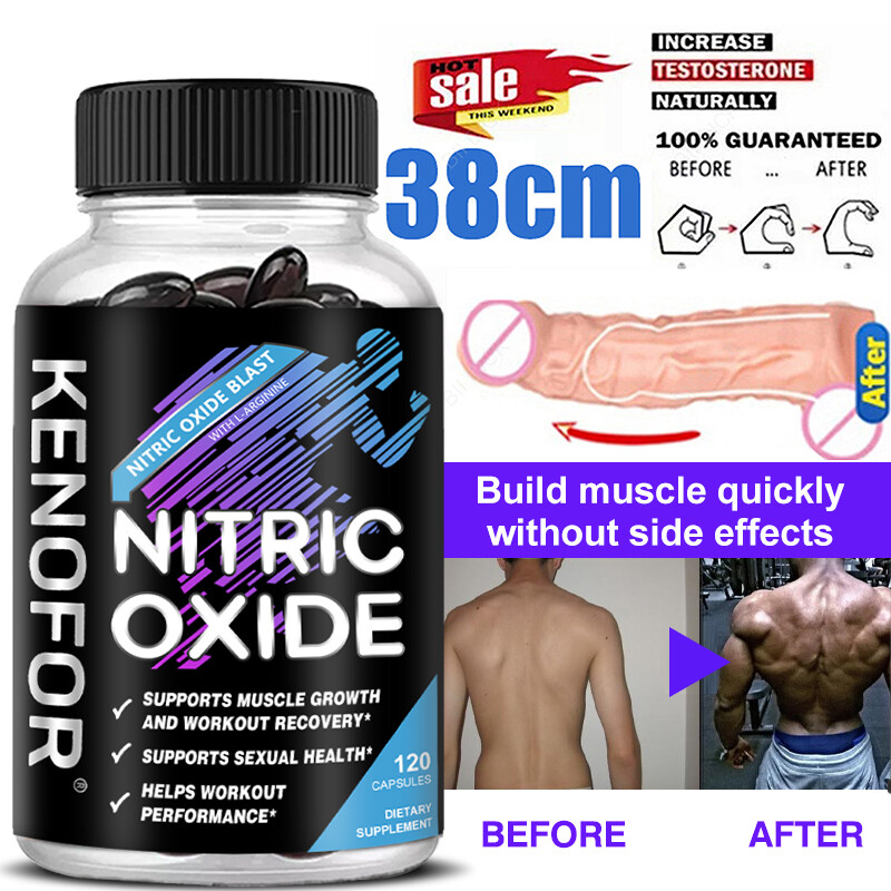 Nitric oxide Capsules 1200 mg | Regulating Vascular Tension | 120 Capsules