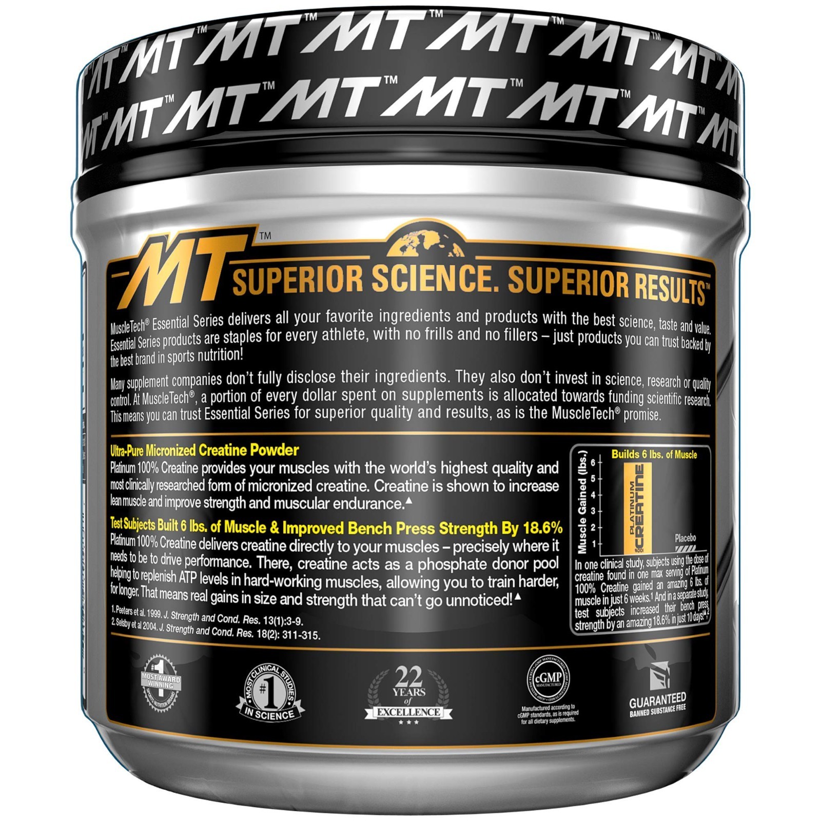 Pure Micronized Creatine Monohydrate & L-Glutamine Powder for Muscle Recovery