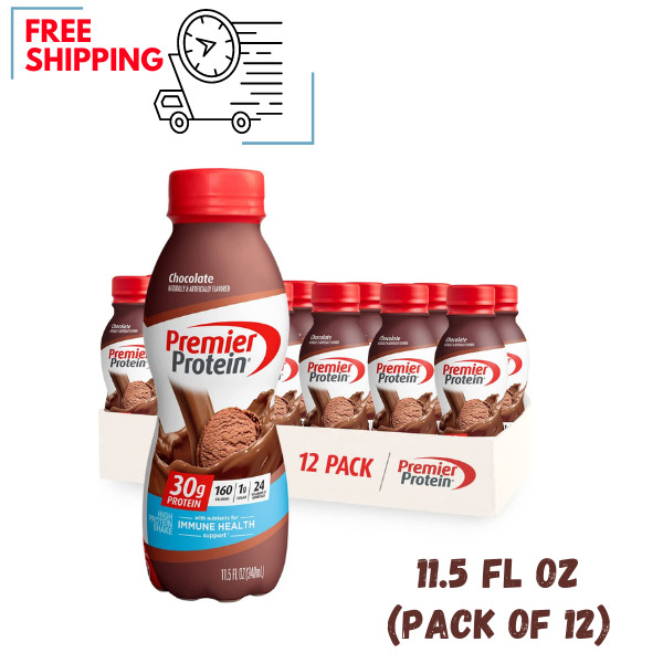 Premier Protein Shake 30g Protein 1g Sugar 24 Vitamins Minerals Nutrients