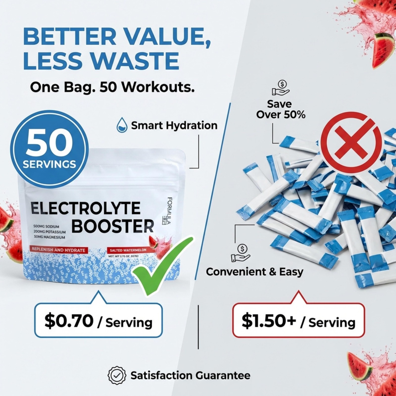Formula 369 Electrolyte Booster Salty Watermelon 50 5.75 Ounce (Pack of 1)
