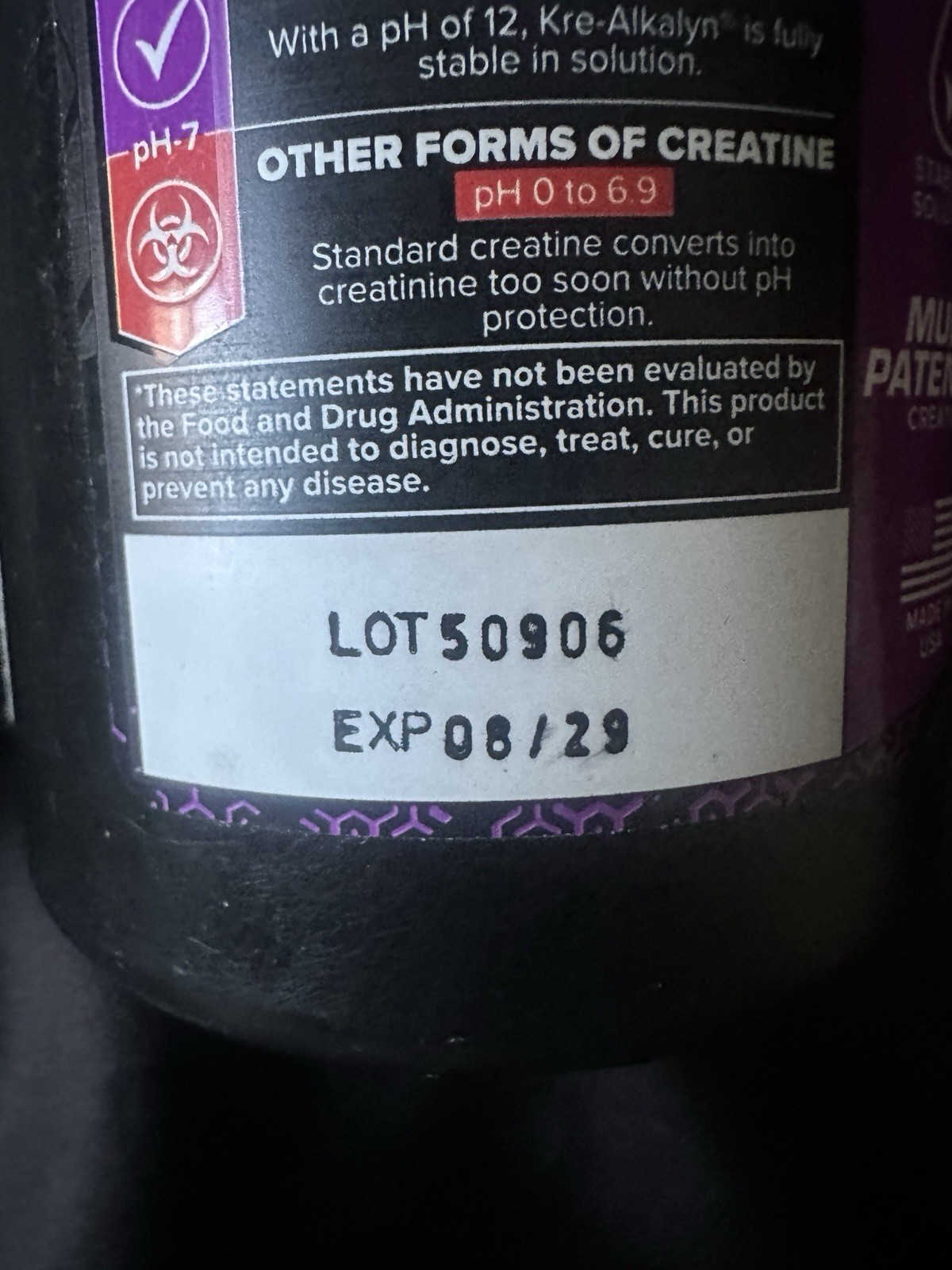 EFX Sports Kre-Alkalyn | pH Correct Creatine 180 Count Vegan