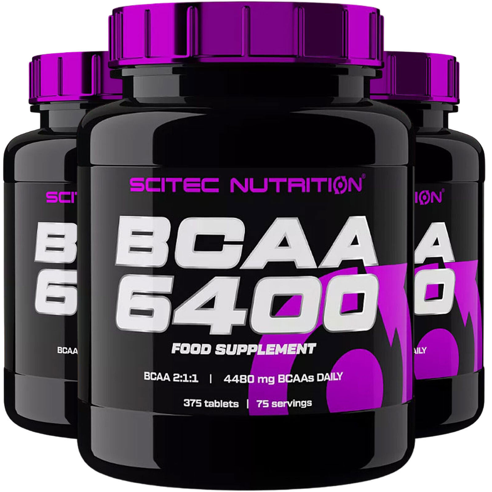 SCITEC BCAA 6400 – Essential BCAA Amino Acids Top Quality Muscle Growth Tablets